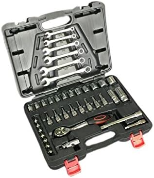 Amazon インチ工具セット 40pcs ハーレー用 バイク工具 メンテナンス 車 バイク
