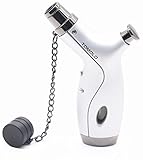 Tomolo Silver Color Jet Flame Torch Cigarette Cigar Lighter,Mini Cooking Torches with Gift Box