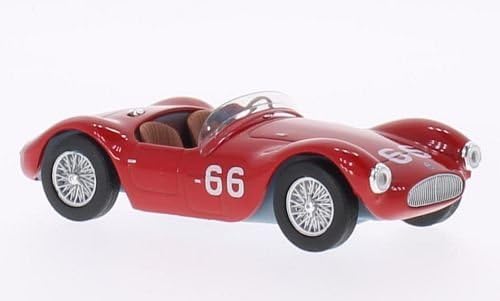 Maserati A6GCS, No.66, Officine Alfieri Maserati, Targa Florio, 1953, Model Car, Ready-made, WhiteBox 1:43