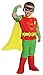 Rubies Child's DC Comics Superheroes Deluxe Robin Costume, X-Small