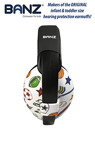 BANZ Earmuffs Infant Hearing Protection - Ages 0-2 Years - The Best Earmuffs for Babies & Toddlers - Industry Leading Noise Reduction Rating - Block Noise (Sports) - Thumbnail 2