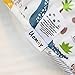 UOMNY Baby Blanket - Soft Cot Comforter Crib Baby Quilts for Boys 33x42 Inch 100% Cotton Baby Blanket Cradle Quilt Nursery Bed Blankets Throw Blanket Bed Cover Lightweight Blanket Dinosaur Pattern