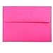 JAM PAPER A7 Colored Invitation Envelopes - 5 1/4 x 7 1/4 - Ultra Fuchsia Hot Pink - 25/Pack