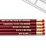 Fresh Prints of CT Anchorman Ron Burgundy - Inspirational Pencils Engraved With Funny And Motivational Sayings For School And The Office