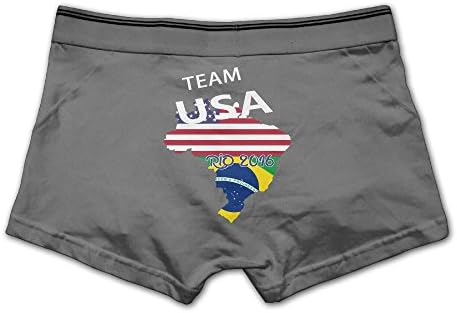 Men's 2016 Rio Team USA Boxer Brief Ash