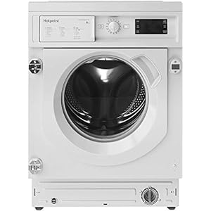 Hotpoint BI WMHG 91484 UK Built-in Washing Machine, 9kg load, 1400rpm, White