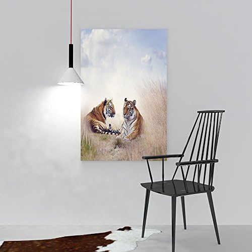 Large Wall Art for Living Room far east fragment of ancient aged map with malaysia vietnam bangladesh and china and more on Canvas Framed Prints(16"x24")