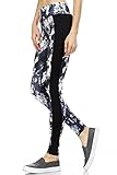 Mono B Women's Perfomance Printed Active Leggings (SMALL ~LARGE)