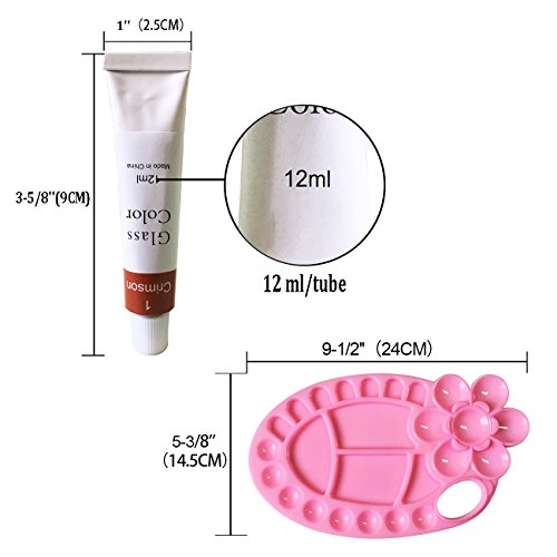 2 Magicdo+Stained+Palette+Transparent+Colorsx0+4