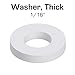 Nylon Washer, Thick (1/16
