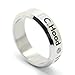 Fanstown Hood Handmade Titanium Birthday Ring Necklace