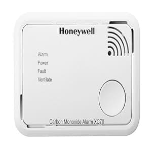 Honeywell 1901504901 XC70-EN pila del detector de monóxido de carbono operado