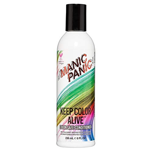 MANIC PANIC Not Fade Away Color Safe Shampoo for Women & Men – Sulfate-Free, Cruelty-Free & Vegan Shampoo for Color Treated Hair – pH Balanced With Nourishing Sunflower & Herbal Extracts (8oz)