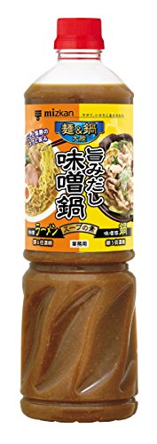 ミツカン 麺&鍋大陸 旨みだし味噌鍋スープの素 1140gの商品画像