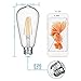 Vintage LED Edison Bulb Dimmable 8W ST64 Led Filament Light Bulb 2700K Soft White 820 Lumen 75-100W Incandescent Equivalent E26 Medium Base Decorative Antique Bright Bulbs for Bathroom Kitchen, 4 Pack
