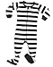 Leveret Baby Boys Girls Footed Sleeper Pajama 100% GOTS Certified Organic Cotton (6 Months-5 Toddler)