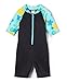 Tuga Girls Shorty 1.5mm Neoprene/Spandex Wetsuit (UPF 50+), Tropical Teal, L (11/12 yrs)