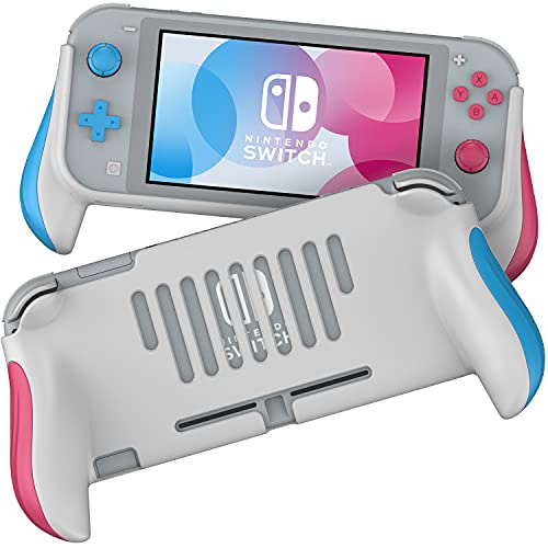 MEQI Grip Case Compatible with Nintendo Switch Lite,Comfortable and Ergonomic Gaming Portable Protective Handheld Cover - Accessories for Switch Lite Console 2019 Release