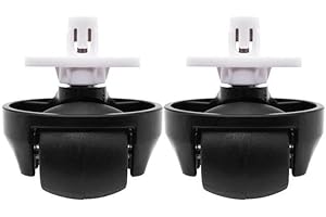 WYZBEN Front Caster Wheel Compatible with Robotock S7 S7+ S7 Maxv Ultra Q5 Q7 Max Series Vacuum Cleaner Robot (2 Pack)