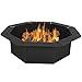 Sunnydaze Octagon Fire Pit Ring/Liner Insert for Above or In-Ground DIY Fire Pit, Heavy-Duty 2.2 mm Thick Steel, 38 Inch Outside, 30 Inch Inside Diameter