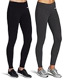 BAOMOSI Women's Cotton Essentials Ankle Leggings Running Workout Yoga Pants