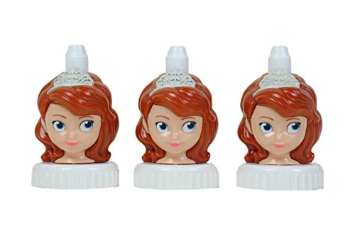 good2grow spill-proof bottle toppers 3-pack, Sofia the First