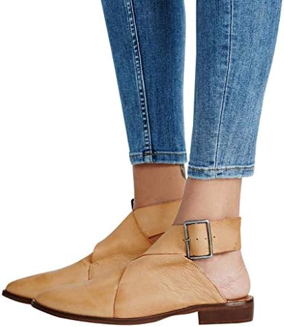 Women's Pointed Sandals,CSSD Ladies Summer Closed Pointed Toe Flat Dress Pump Shoes