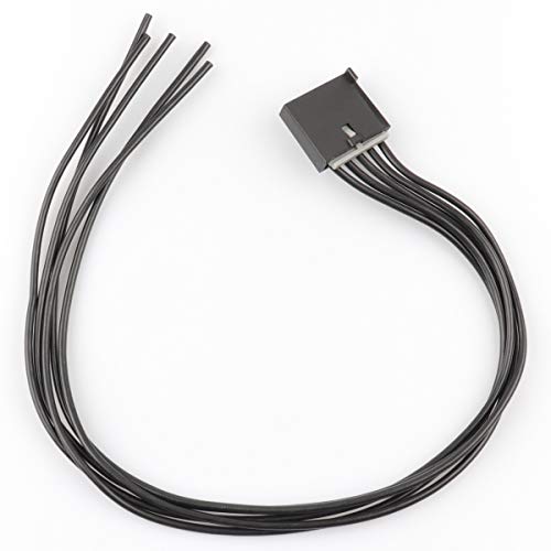 WPT1285,645-512 Wire Pigtail Blower Motor Resistor Wire Harness Connector for 2004-2013 Chevy Impala, 2004-2012 Chevrolet Malibu, 2010-2015 Ford Fusion, Buick Century LaCrosse Monte Carlo Pontiac G6 - Thumbnail 3