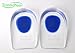 Speedfeet Unisex Massaging Insoles for Pain Heel,Achilles Tendonitis and Heel Spurs,Gel Insoles for Women Shoes Insert(Women Blue)