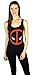 Marvel Womens Deadpool Tank Top Black