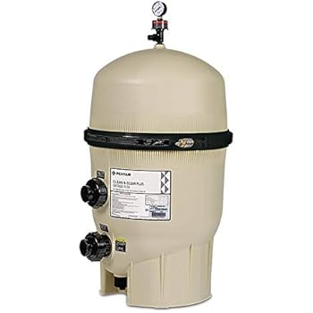 Pentair 160301 Clean & Clear Plus Fiberglass Reinforced Polypropylene Tank Cartridge Pool Filter, 420 Square Feet, 150 GPM (Residential)