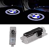 Car Door LED Logo Projector Light for BMW,Ghost Shadow Welcome Lights Symbol Emblem Courtesy Step Lights Ground Lamp Kit for BMW 3 5 6 7 Z GT X Mini Series