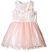 Pippa & Julie Girls' Pink and White Tutu Dress