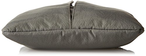 Zebra Baggallini Horizon Crossbody Pewter