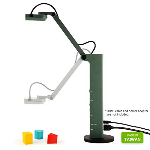 Ipevo VZR HDMI/USB Dual Mode 8MP Document Camera — Mac OS, Windows