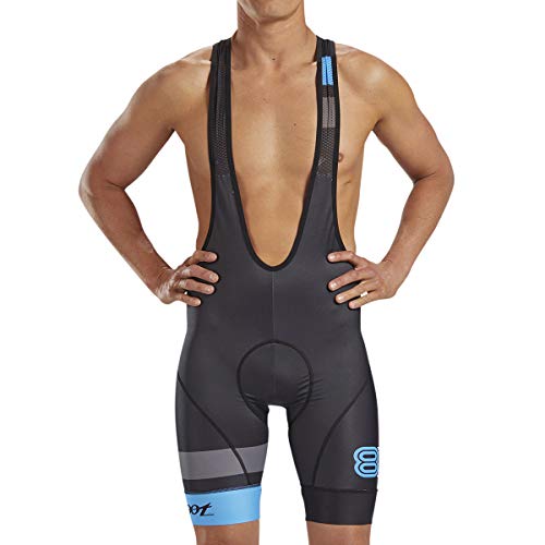 Zoot Men's LTD 9-Inch Bib Cycling Shorts - Performance Cycle Shorts with TMF Chamois (83, Medium)