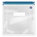 Gourmia GVS9945 Sous Vide Vacuum Sealer and Bag Set – Battery Operated Sealer, 5 Reusable Heavy Duty 3qt Bags, 1 Sealing Clip, 2 Cooking Clips - Keeps Fresh 5 X Longer - Prevents Freezer Burn