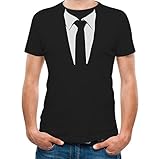 Printed Suit & Tie Tuxedo Men's T-Shirt