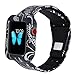MLQSS Soft Silicone Shockproof Rugged Watch Band with Protective Case Compatible with Apple Watch 38mm 42mm,Sport Style Strap Bands Wristband Compatible with Apple Watch Series 3/2/1 Sport Edition