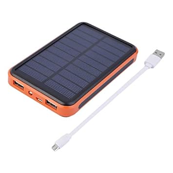 WEIWEITOE-DE 100000MAH Large Capacity Waterproof External Solar Power Bank Portable Travel Camping Battery Charger for Phones