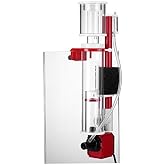 RDC 150 Hang On Protein Skimmer for Saltwater Aquarium, Internal Needle Wheel Skimmer 7.8W Red Devil SP1 Pump, Quiet Filtration System for Marine Reef Coral Tank up to 40 Gallon