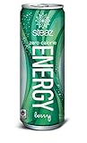 Steaz Zero Berry Energy Drink, 12 Ounce (Pack of 12)
