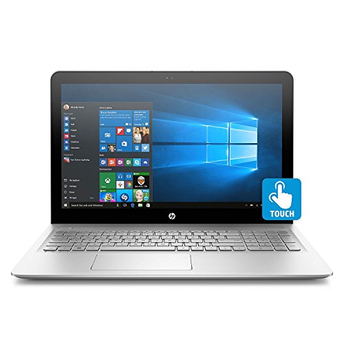 HP ENVY Business Flagship Laptop PC 15.6-inch IPS FHD 1920x1080 Touchscreen Intel i7-6500U Processor 12GB DDR4 RAM 256GB SSD 802.11ac Wifi Bluetooth Webcam B&O Audio Windows 10-Silver