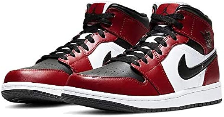 black jordan 1 mid