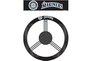 Fremont Die MLB Unisex-Adult Poly-Suede Steering Wheel Cover