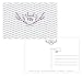 One Jade Lane - Floral Medley, Thank You Cards (Self-Mailer) Postcards 