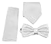 Moda Di Raza- 4 Pc Mens Paisley Tuxedo Dress Suit | Vest | Hanky | Tie | Bow-Tie