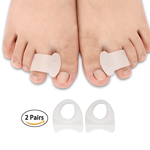 Toe spacers - 4pcs toe dividers splint for broken toe a…