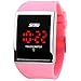 Kids Touch Screen Outdoor Pink Sports Watch with LED, Digital for Boys Girls - FIZILI