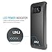 Galaxy S7 Edge Battery Case , UNU Galaxy S7 Edge Charger For Samsung Galaxy S7 Edge Protective 5000mAh Battery Pack Juice Power Case/Galaxy S7 Edge Charging Case - Black/Black
